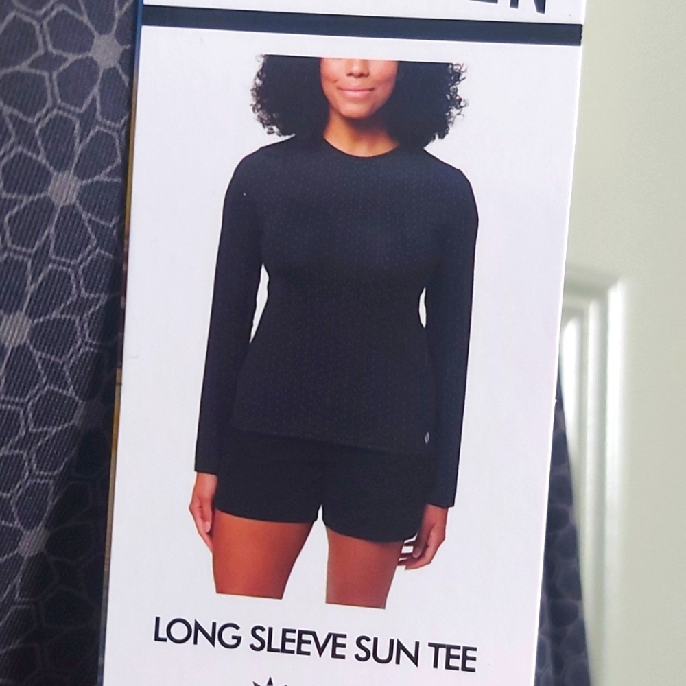 NWT Hang Ten Long Sleeve Tee UPF 50+ sz M
